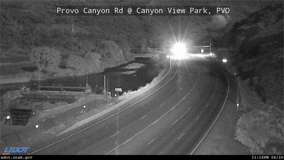 Traffic Cam Provo Canyon Rd US 189 @ Canyon View Park MP 8.46 PVO