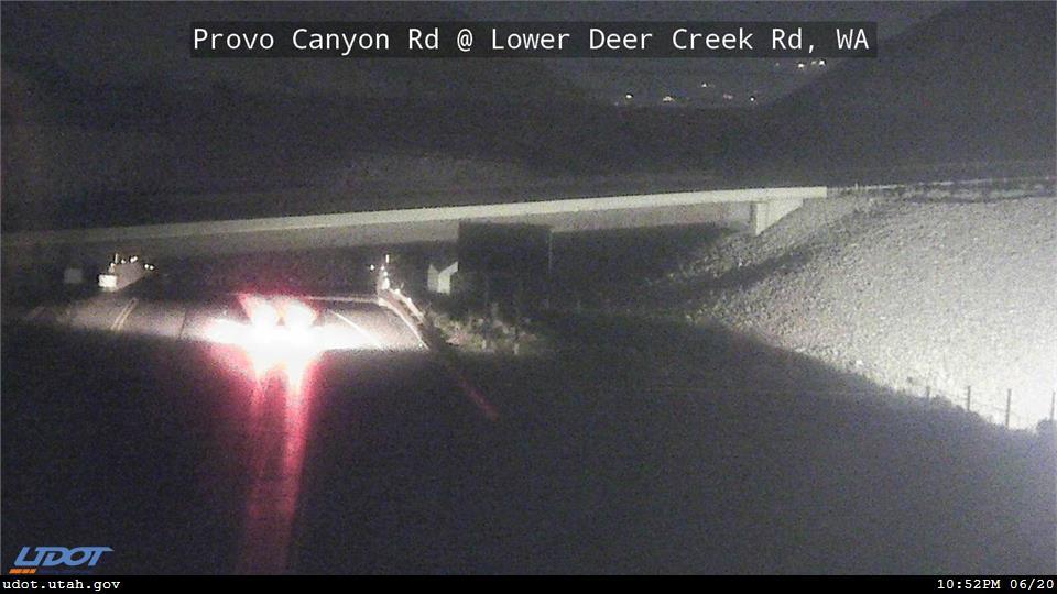 Traffic Cam Provo Canyon Rd US 189 @ Lower Deer Creek Rd MP 17.14 WA