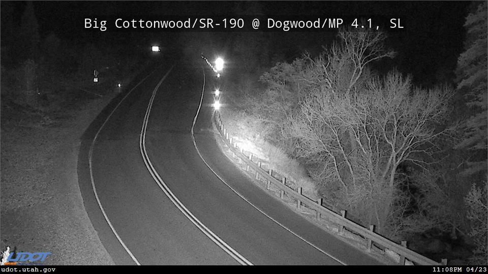 Big Cottonwood Canyon Rd SR190 @ Dogwood MP 4.1 SL