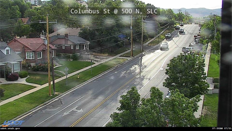 Traffic Cam Columbus St SR 186 @ 500 N SLC