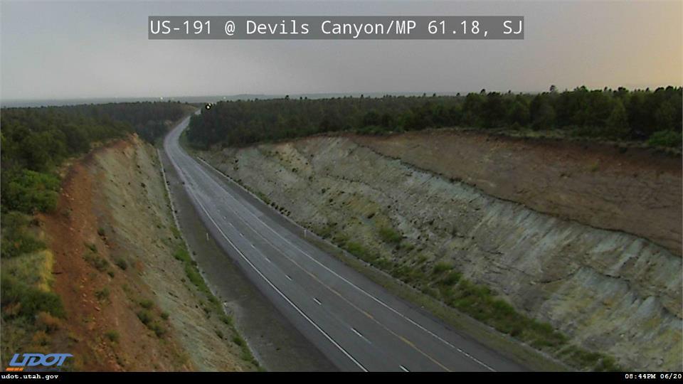 US191 NB @ Devils Canyon MP 61.18 SJ