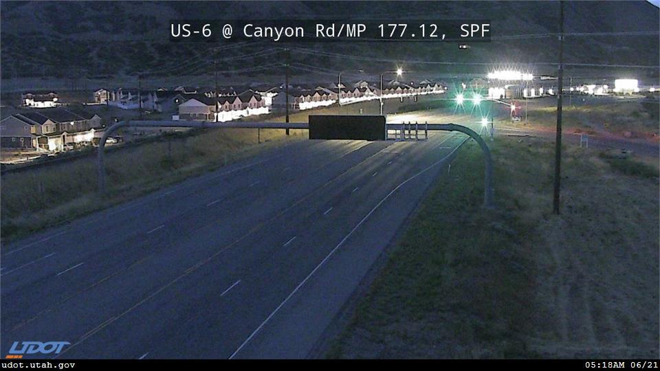 Traffic Cam US 6 @ Canyon Rd SR 198 MP 177.12 SPF
