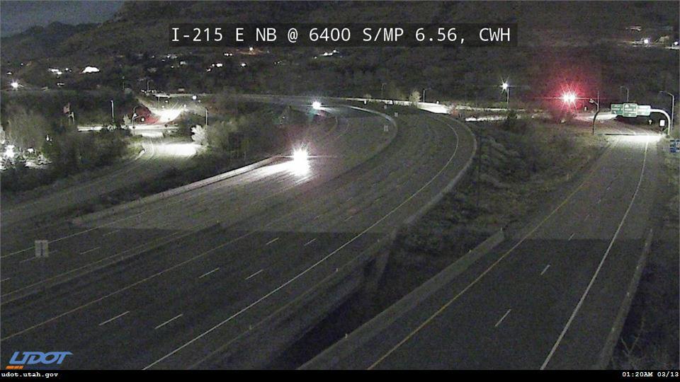 I-215 E NB @ 6400 S / MP 6.56, CWH