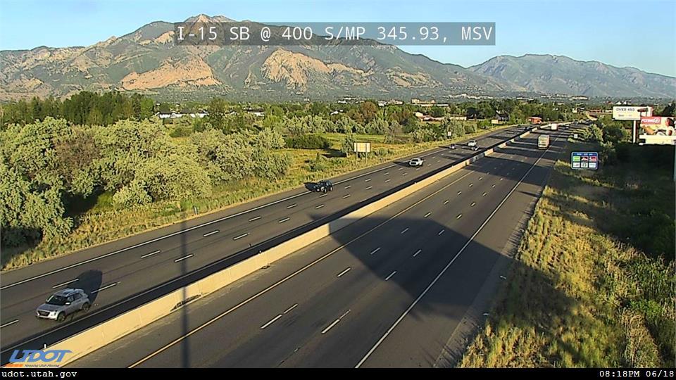 I-15 SB @ 400 S / MP 345.93, MSV