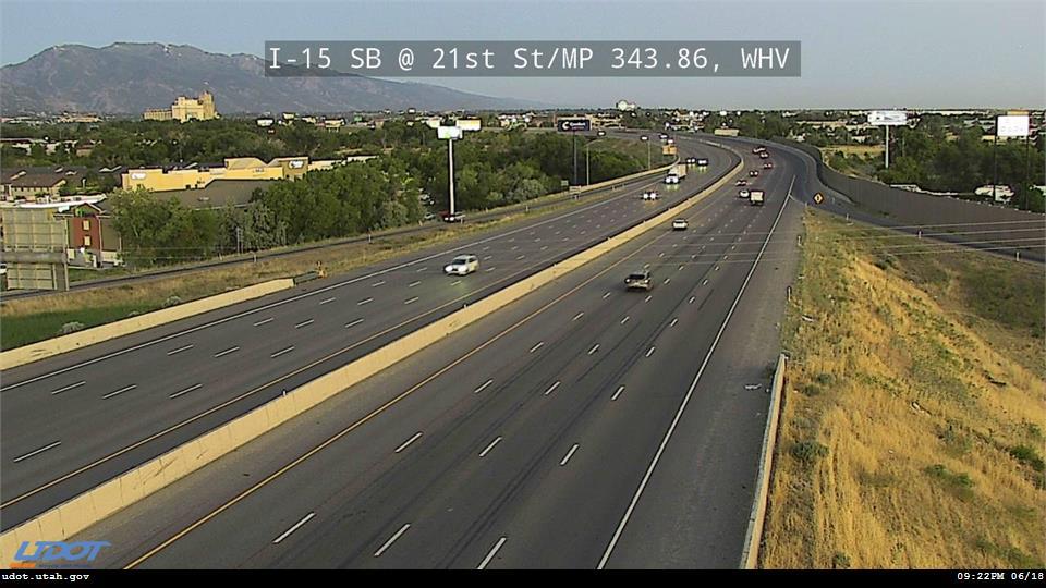 I-15 SB @ 21st St / SR-104 / MP 343.86, WHV