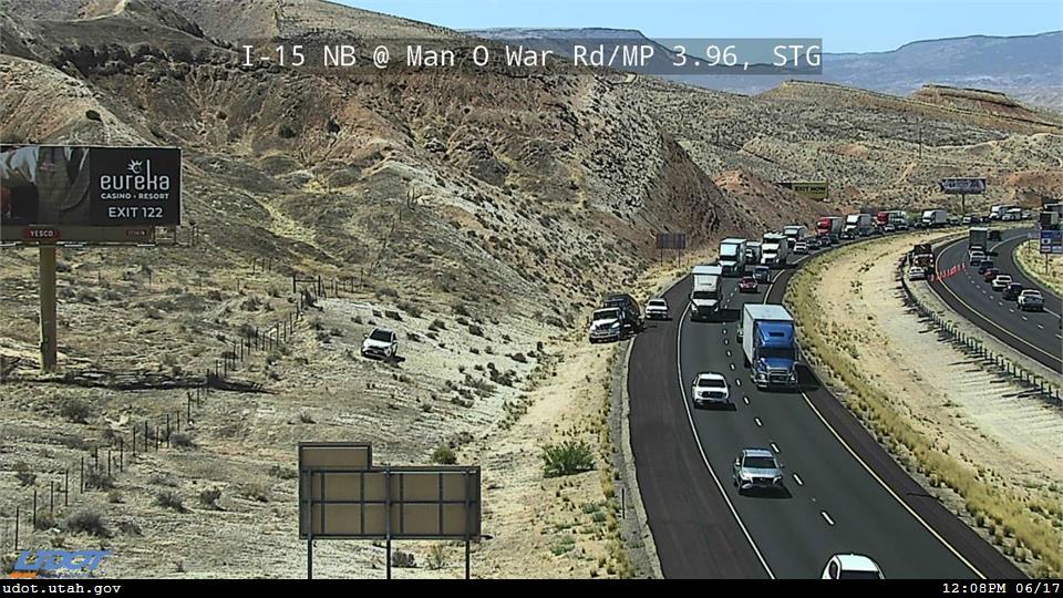 I-15 NB @ Man O War Rd / MP 3.96, STG