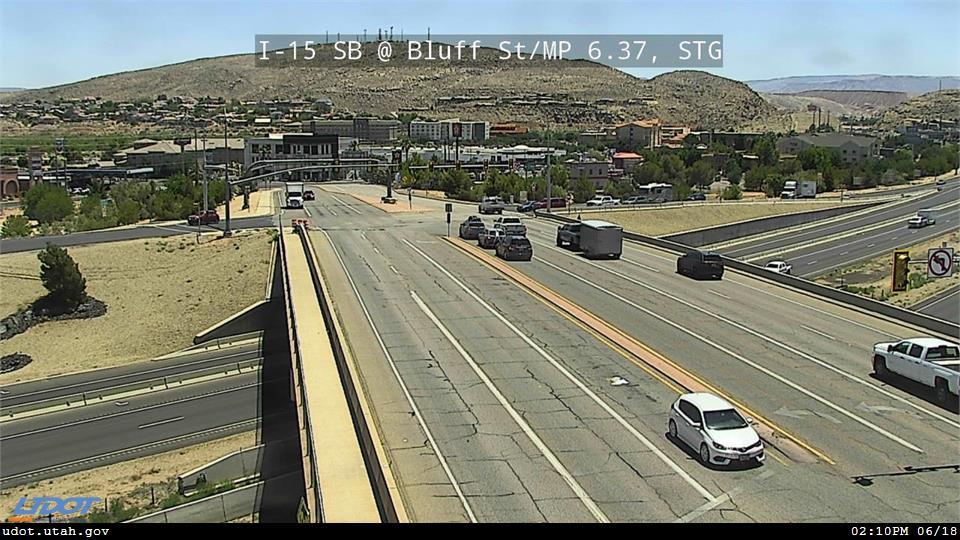 I-15 SB @ Bluff St / SR-18 / MP 6.37, STG