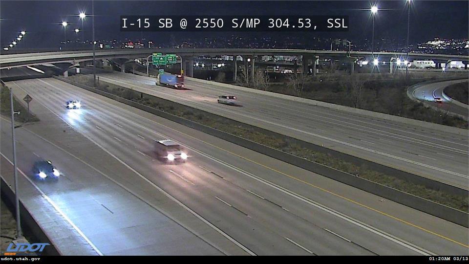 I-15 SB @ 2550 S / MP 304.53, SSL