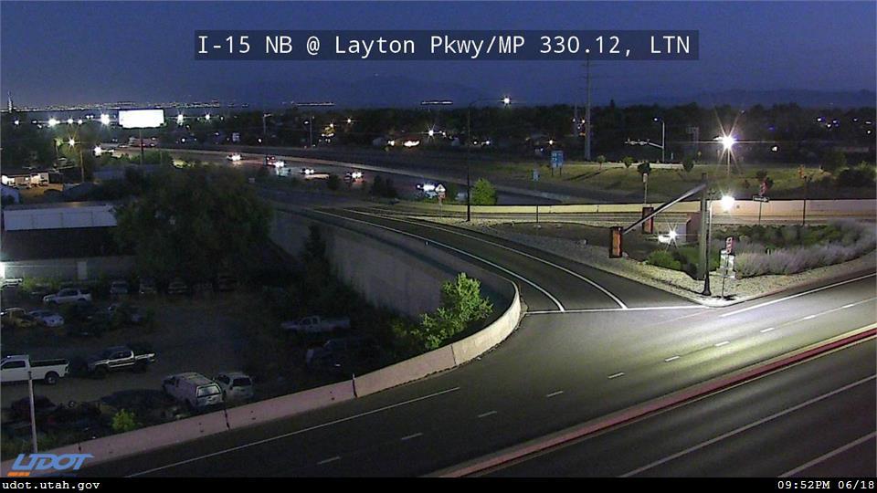 I-15 NB @ Layton Pkwy / SR-126 / MP 330.12, LTN