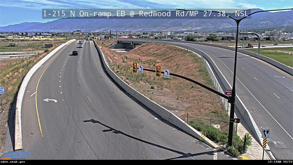 I-215 N EB On-ramp @ Redwood Rd / SR-68 / MP 27.38, NSL