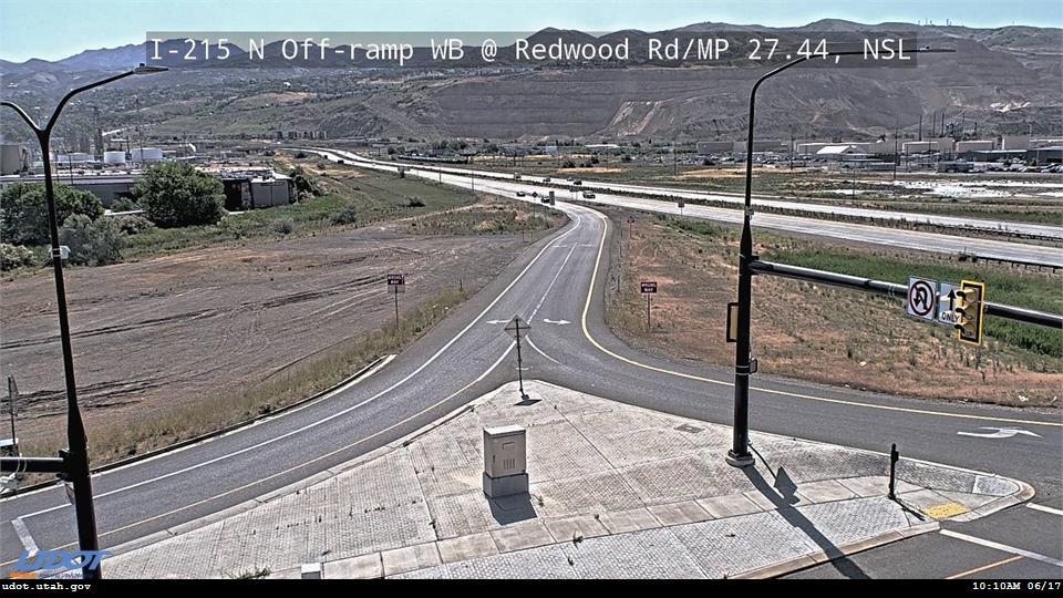 I-215 N WB Off-ramp @ Redwood Rd / SR-68 / MP 27.44, NSL