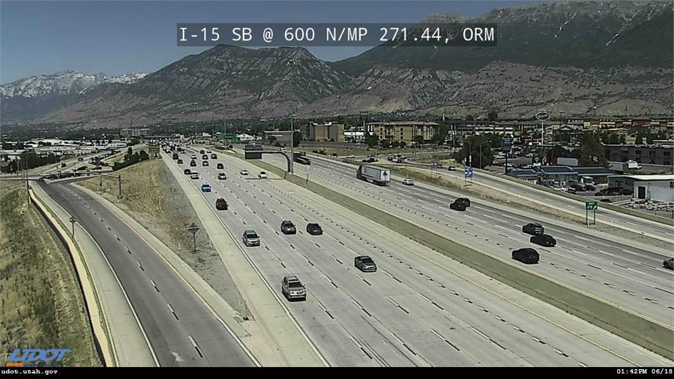 I-15 SB @ 600 N / MP 271.44, ORM