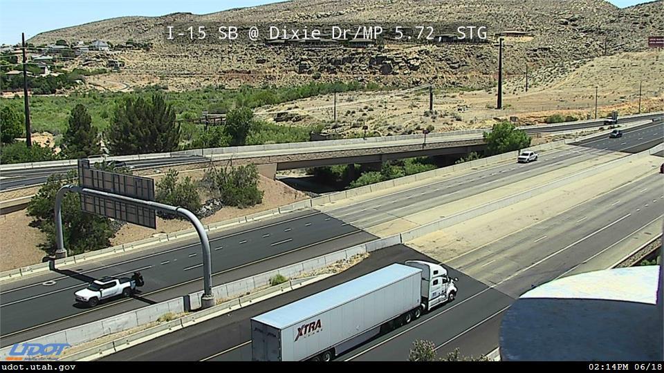 I-15 SB @ Dixie Dr / MP 5.72, STG