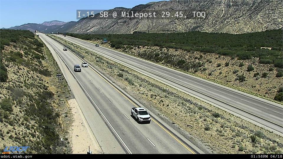 I-15 SB @ Milepost 29.45, TOQ