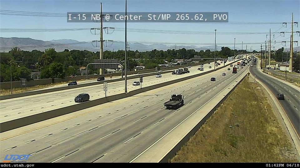 I-15 NB @ Center St / SR-114 / MP 265.62, PVO