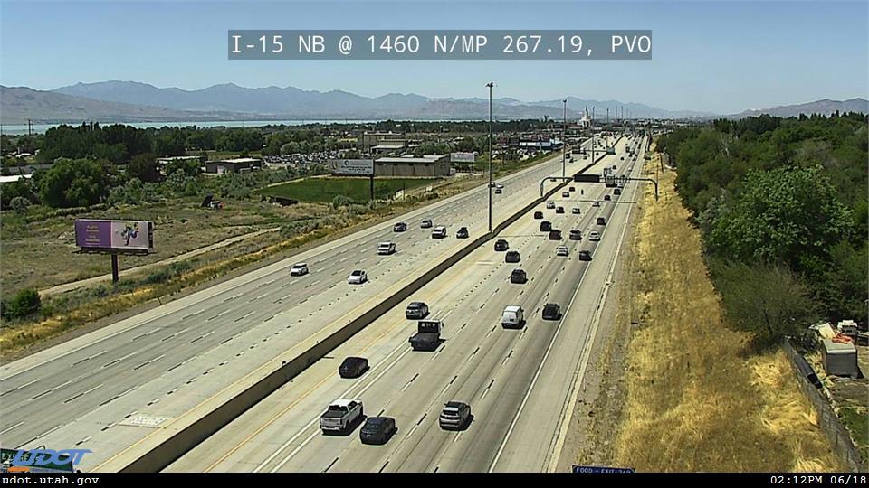 I-15 NB @ 1460 N / MP 267.19, PVO