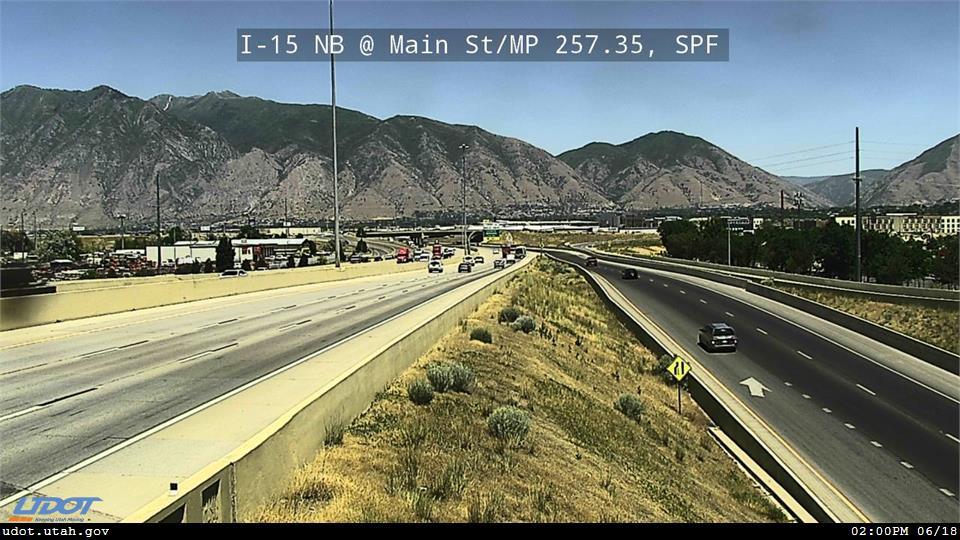 I-15 NB @ Main St / SR-156 / MP 257.35, SPF