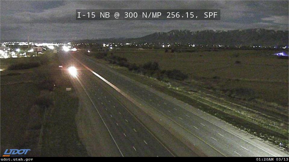 I-15 NB @ 300 N / MP 256.15, SPF