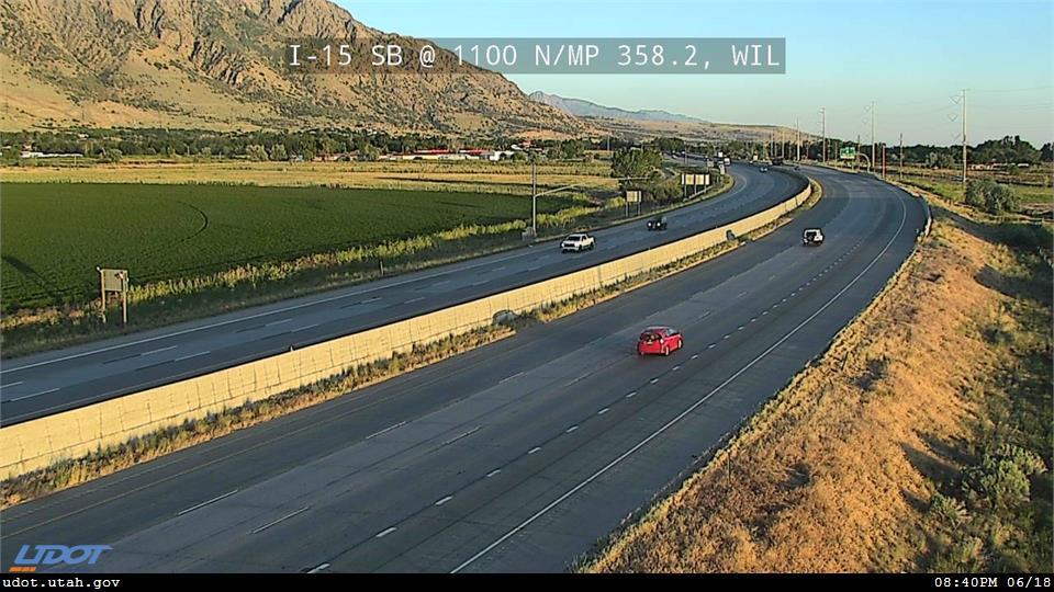 I-15 SB @ 1100 N / MP 358.2, WIL