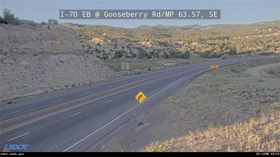 I-70 EB @ Gooseberry Rd / MP 63.57, SE