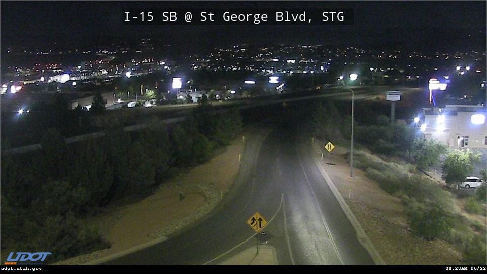 I-15 SB @ St George Blvd / SR-34 / MP 8.41, STG
