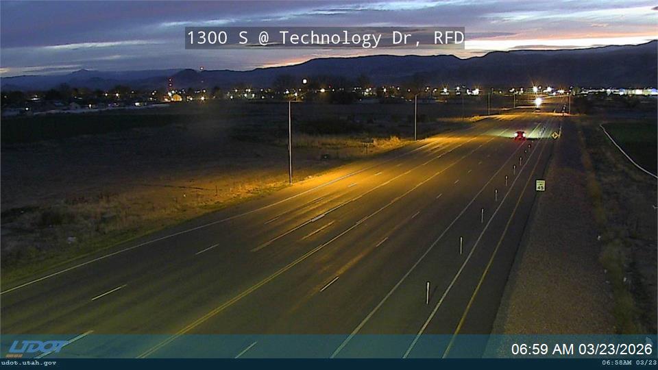 1300 S / SR-120 @ Technology Dr / College Ave, RFD live webcam