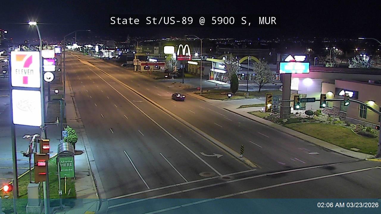 State St / US-89 @ 5900 S, MUR live webcam