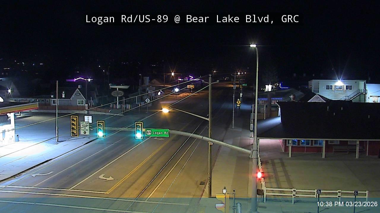 Logan Rd / US-89 @ Bear Lake Blvd / SR-30, GRC live webcam