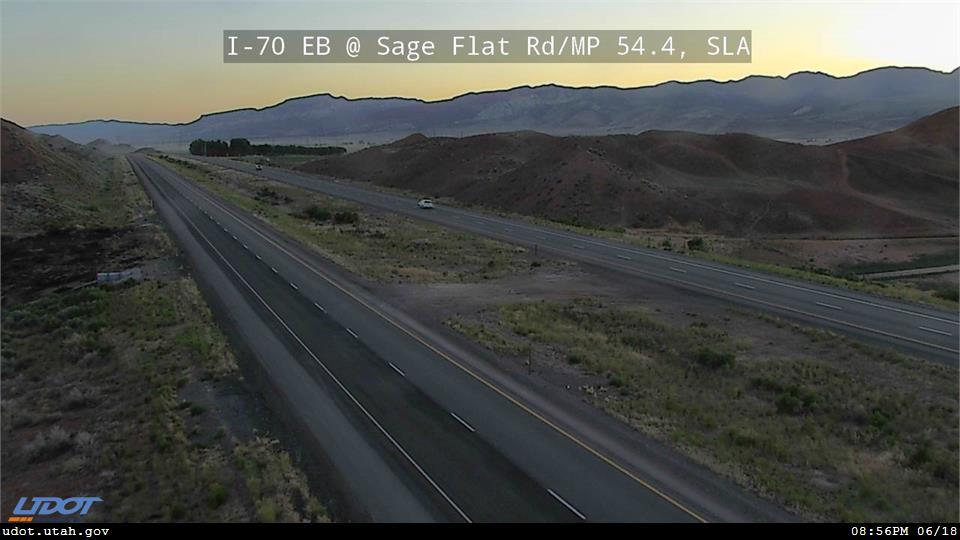 I-70 EB @ Sage Flat Rd / MP 54.4, SLA