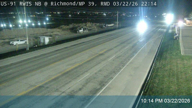 200 W / US-91 RWIS NB @ 700 S / MP 39.05, RMD live webcam