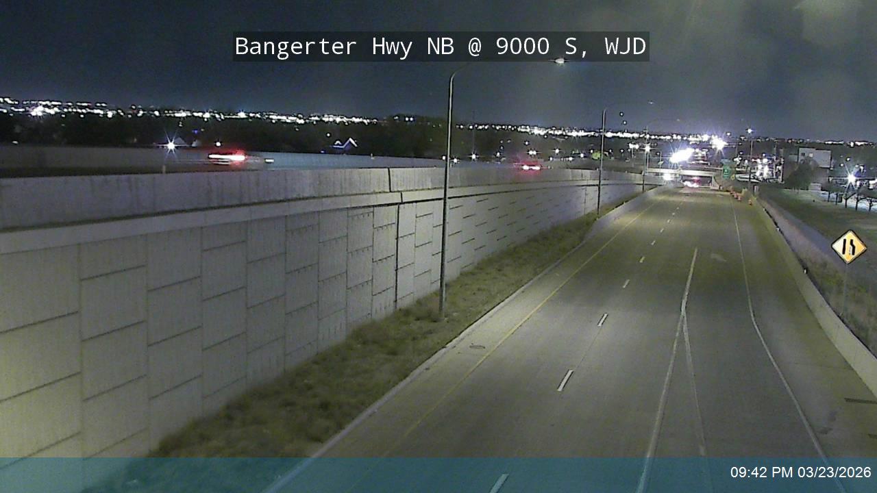 Bangerter Hwy / SR-154 NB @ 9000 S / SR-209, WJD live webcam