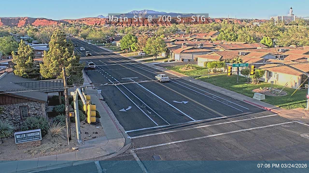 Main St @ 700 S, STG live webcam
