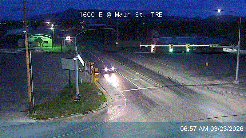 1600 E / SR-13 @ Main St / SR-102 / MP 11.17, TRE live webcam