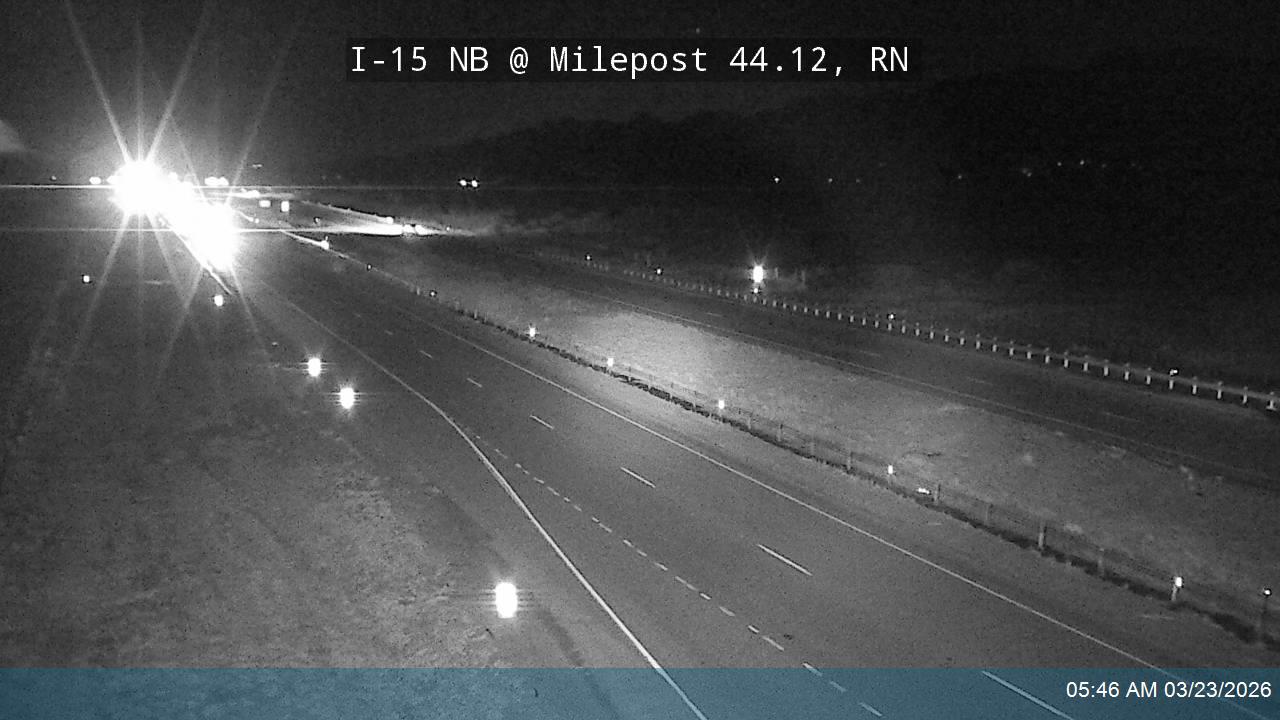 I-15 NB @ Milepost 44.12, RN live webcam
