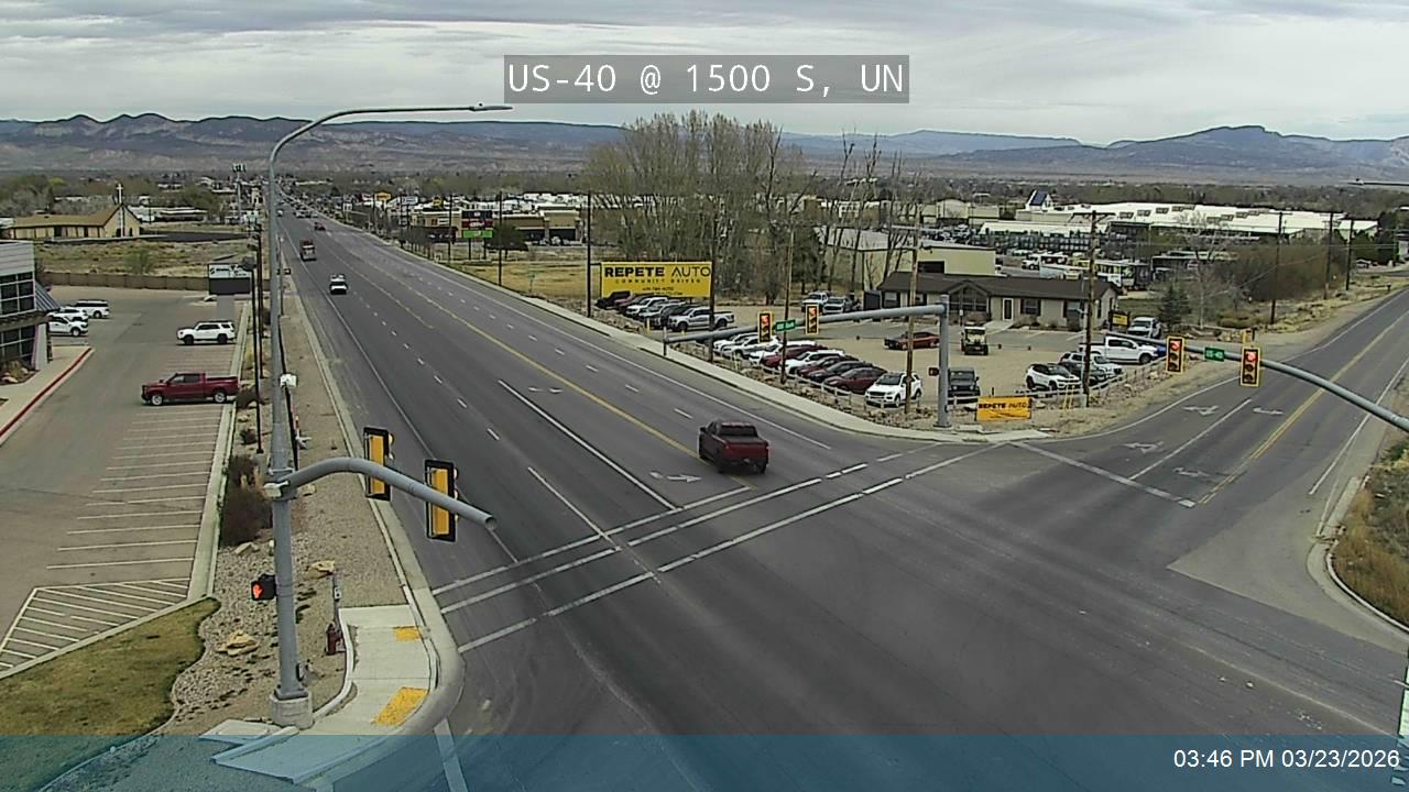 US-40 @ 1500 S / MP 141.36, UN live webcam
