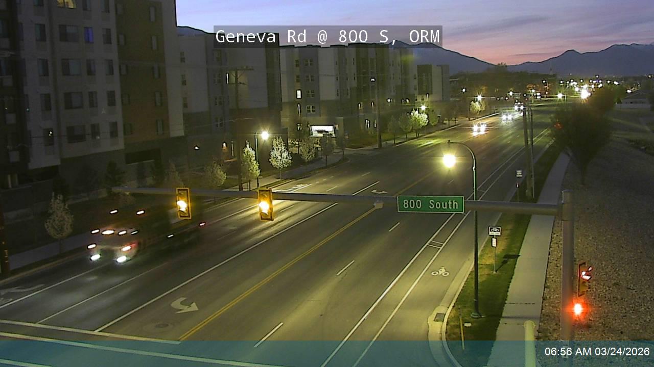 Geneva Rd / SR-114 @ 800 S / Springwater Dr, ORM live webcam