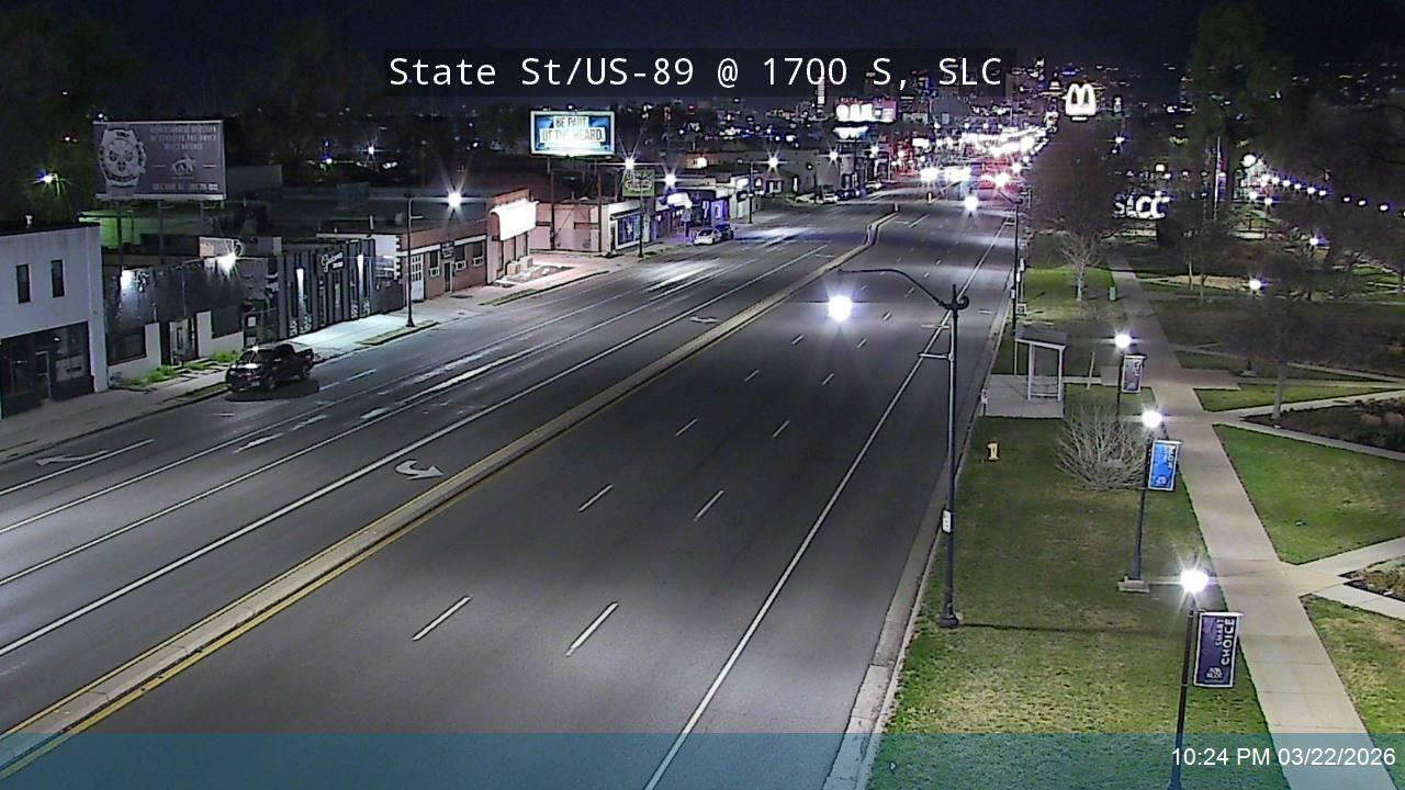 State St / US-89 @ 1700 S, SLC live webcam