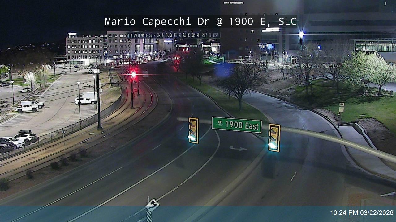Mario Capecchi Dr / SR-282 @ 1900 E, SLC live webcam
