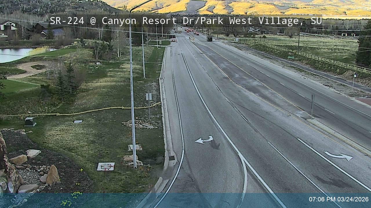 SR-224 @ Canyon Resort Dr / Park West Village, SU live webcam