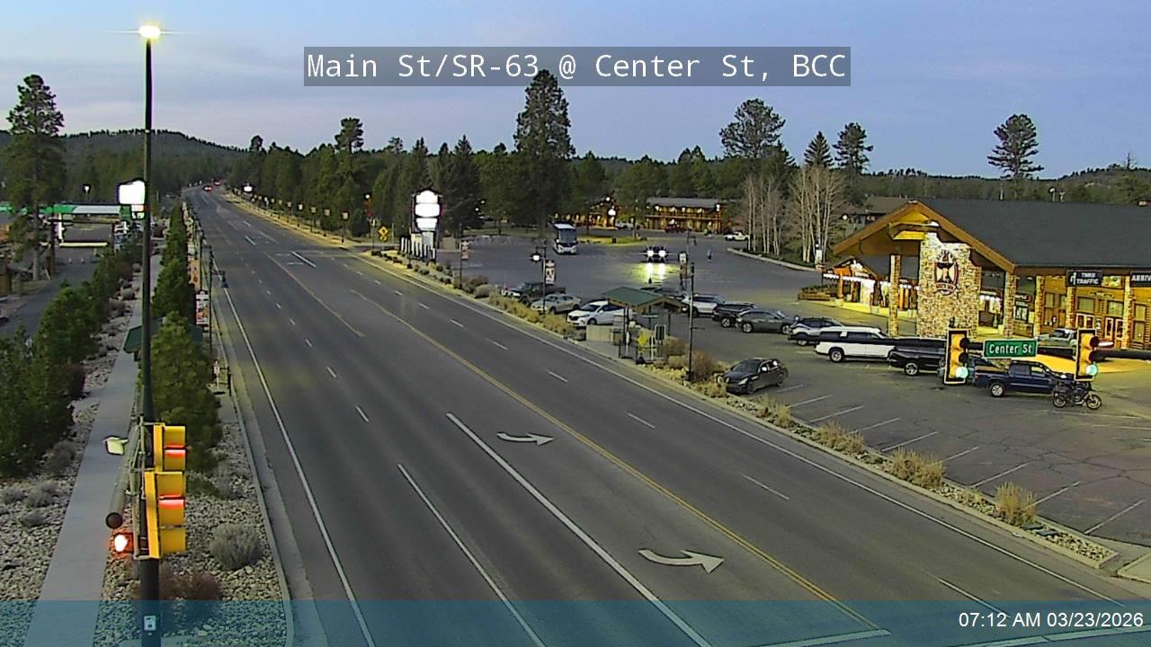 Main St / SR-63 @ Center St, BCC live webcam