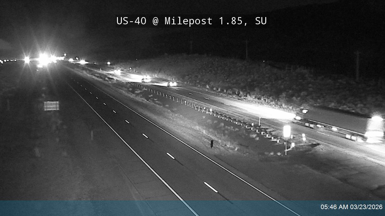 US-40 @ Milepost 1.85, SU live webcam