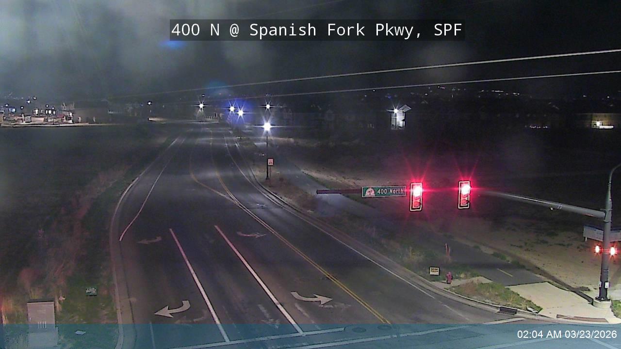 400 N / SR-147 @ Spanish Fork Pkwy / 2550 E, SPF live webcam