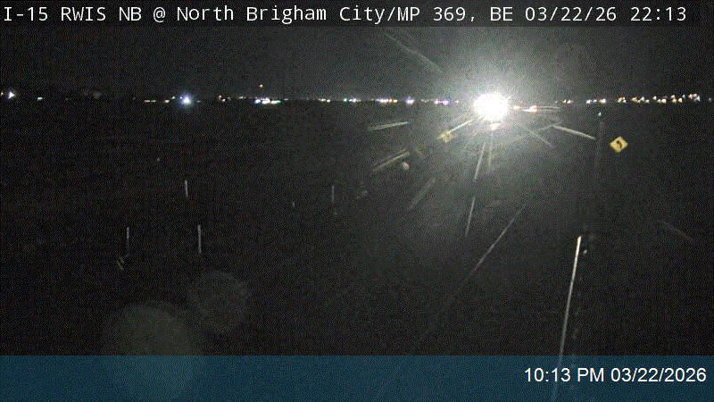 I-15 RWIS NB @ 4000 N / MP 368.83, BE live webcam