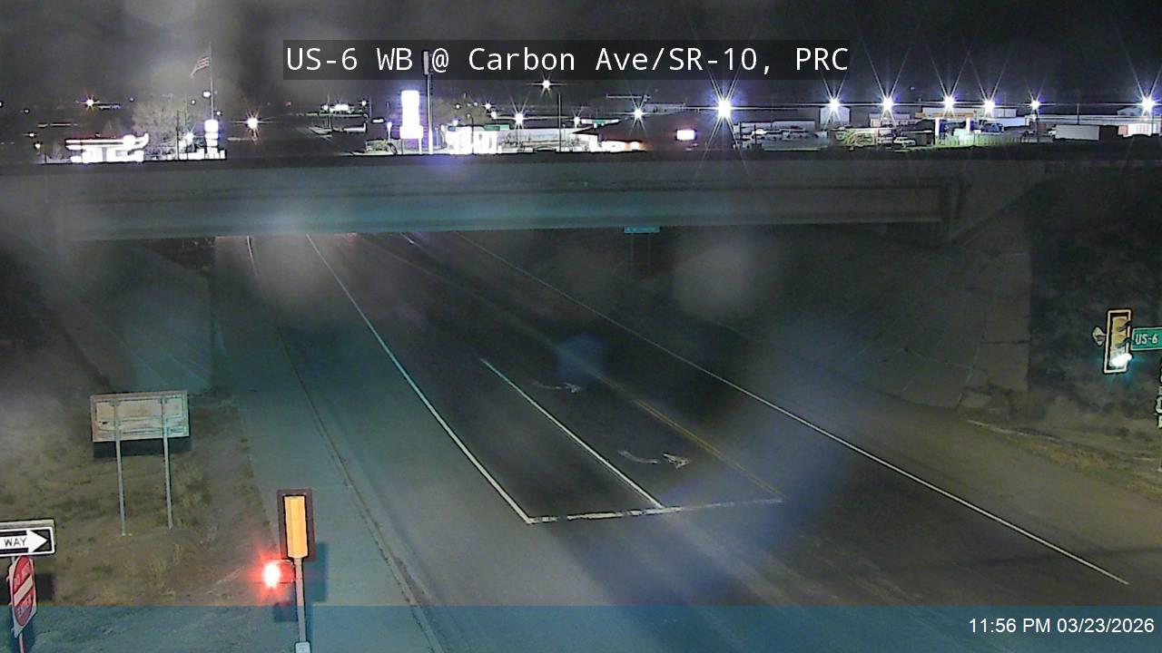 US-6 WB @ Carbon Ave / SR-10, PRC live webcam