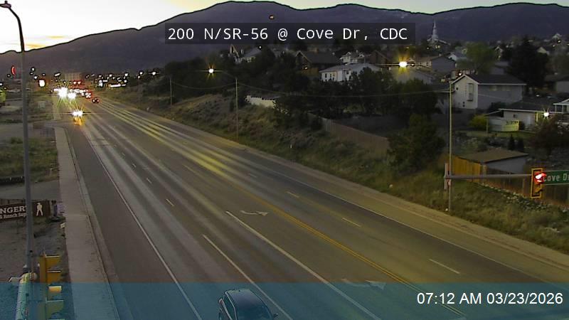 200 N / SR-56 @ Cove Dr, CDC live webcam