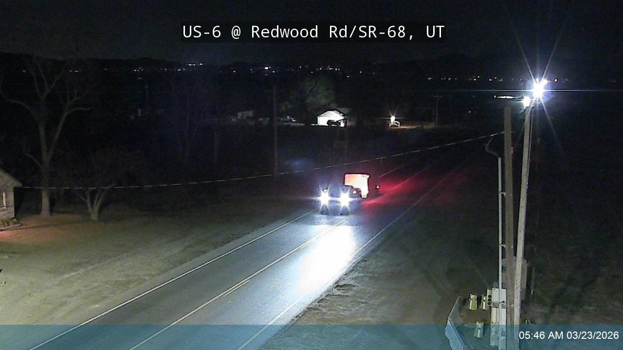 US-6 @ Redwood Rd / SR-68, UT live webcam