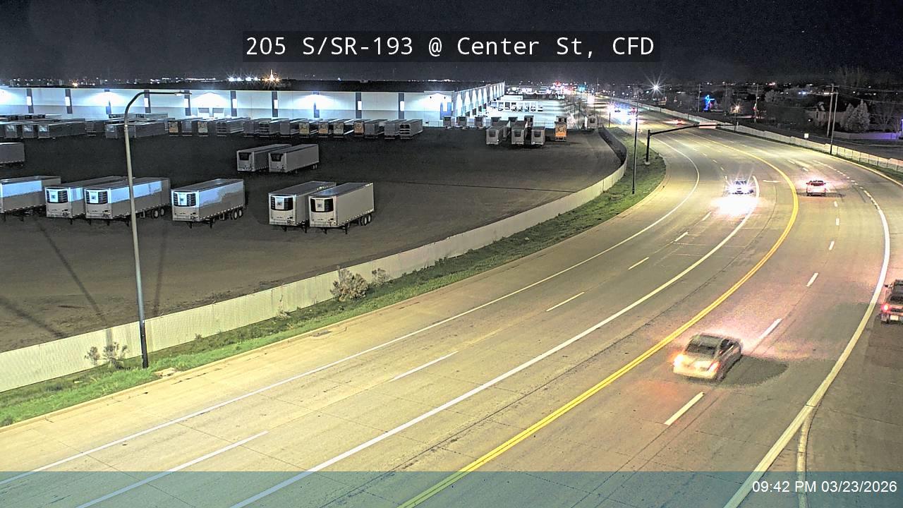 205 S / SR-193 @ Center St, CFD live webcam