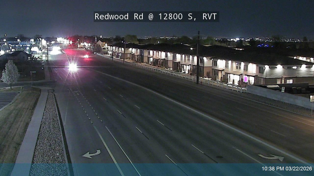 Redwood Rd / SR-68 @ 12800 S, RVT live webcam