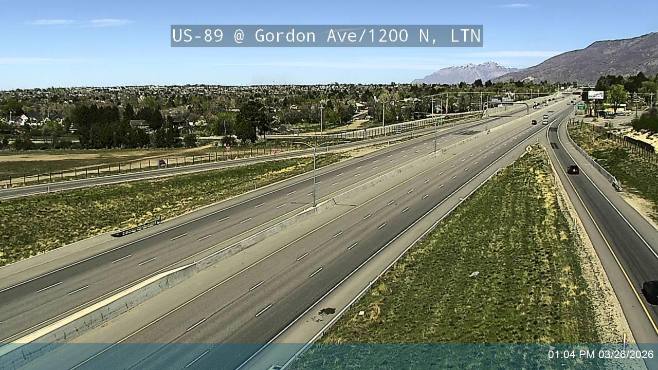 US-89 @ Gordon Ave / 1200 N, LTN live webcam