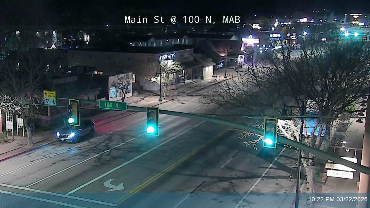 Main St / US-191 @ 100 N, MAB live webcam